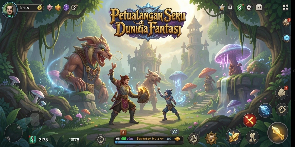 Screenshot gameplay 3178 dengan tampilan karakter dan lingkungan petualangan.