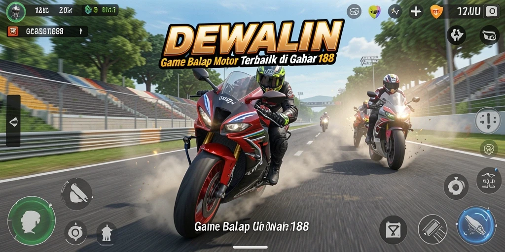 Gameplay seru DEWALIN dalam balap motor.